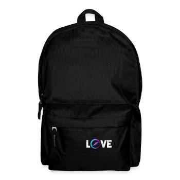 Sporty Hobby Leidenschaft Skispringen - Rucksack - Schwarz - Vorne