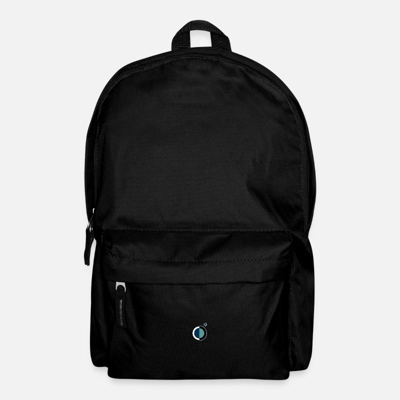Ungegenständliches Design | Pionier-Serie | "Mohn" - Rucksack - Schwarz
