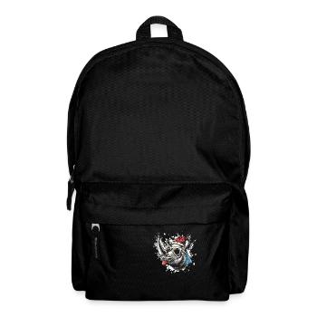 Nashorn Weihnachten Lustig - Rucksack - Schwarz - Vorne