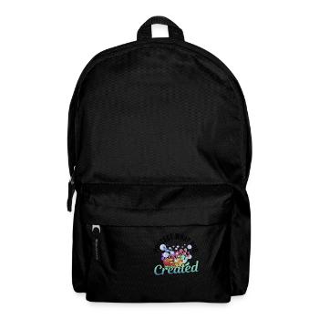 Protect Gods Creation Christianity Faith Coral - Backpack - black - Front