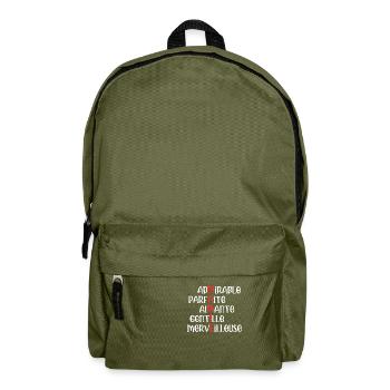 mamie - Sac à dos - vert olive - Devant