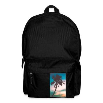 Palme - Rucksack - Schwarz - Vorne
