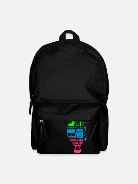heissluftballon - Rucksack - Schwarz