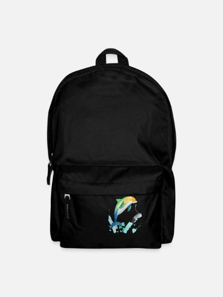 21 Delfin - Rucksack - Schwarz