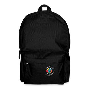 Bronchique spray respirant Budésonide cadeau - Sac à dos - noir - Devant