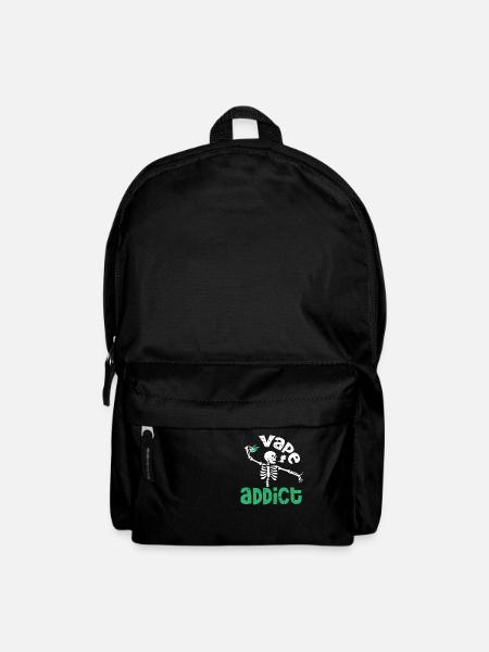 E-Zigarette E-Shisha Dampf Liquid - Rucksack - Schwarz