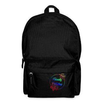 FriendlyPöbeling Rainbow - Rucksack - Schwarz - Vorne