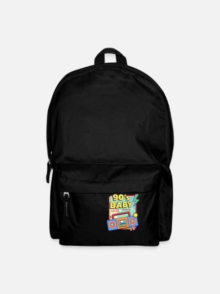90er Jahre Baby - Rucksack - Schwarz