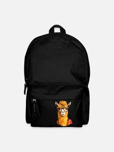 Lama-Liebhaber #lama - Rucksack - Schwarz