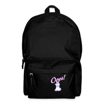 Hoppla, ein Einhorn! - Rucksack - Schwarz - Vorne