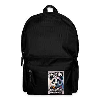 Augenringe am Morgen - Rucksack - Schwarz - Vorne