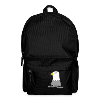 Aigle en hauteur - Sac à dos - noir - Devant