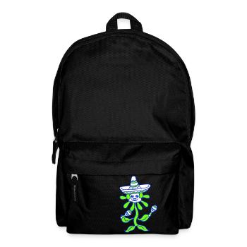 Mexique Culture Fleur Danse Hochet Hâle Musique Fun - Sac à dos - noir - Devant