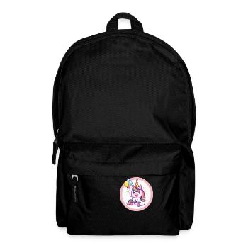 Unicorn Birthday Comic - Backpack - black - Front