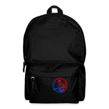 Baseball Silhouette Colorful - Backpack - black - Front