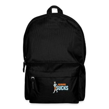Joggen Jogger Rennen Wettrennen Marathon Laufen - Rucksack - Schwarz - Vorne