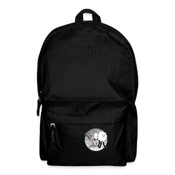 Kiss my Ass Küß mein Arsch Schaf Beleidigung - Rucksack - Schwarz - Vorne