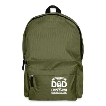 Locksmith Lock Picking Employee Locksmith - Backpack - olive green - Front