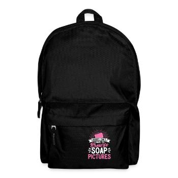 Soap Making Gift Homemade Soap Maker - Backpack - black - Front