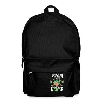 Pflanzen Gartenarbeit Gärtner Landschaftsarchitekt - Rucksack - Schwarz - Vorne