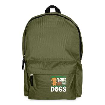 Plant Gardening Gardener Landscape Architect - Backpack - olive green - Front