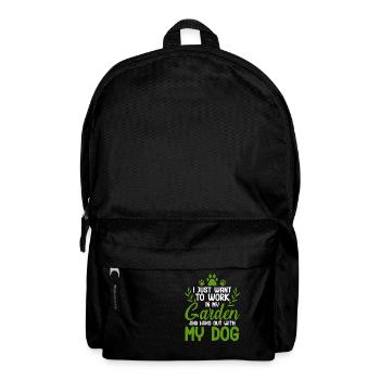 Plant Gardening Gardener Landscape Architect - Backpack - black - Front
