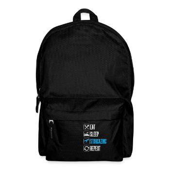 Stargazer Gift Kosmologie Stargazing - Rucksack - Schwarz - Vorne