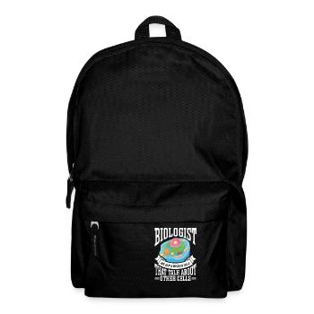 Biology Gift Biologist - Backpack - black - Front