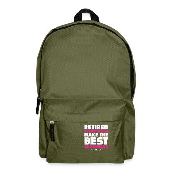 Optician Gift Optometry - Backpack - olive green - Front