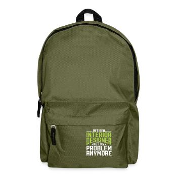 Interior Designer Gift Interior Decoration Designer - Backpack - olive green - Front