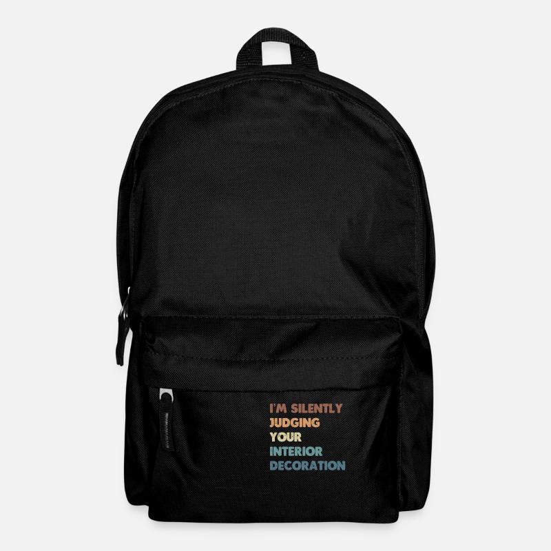 Innenarchitekt Geschenk Innendekoration Designer - Rucksack - Schwarz