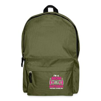 Barman Cadeau Emploi Serveur Barman - Sac à dos - vert olive - Devant