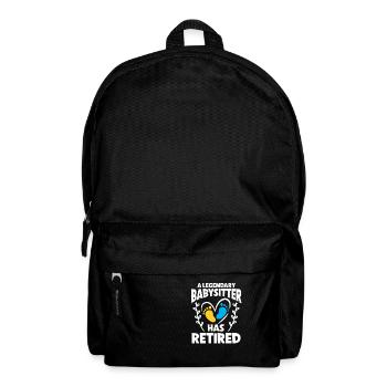 Nanny Daycare Babysitter - Backpack - black - Front