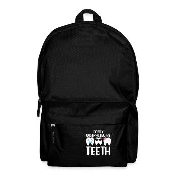 Dentist Student Degree Teeth Dentistry - Backpack - black - Front