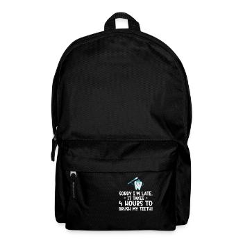 Orthodontiste Orthodontie Dentaire - Sac à dos - noir - Devant