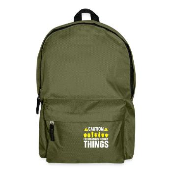 Keramikkünstler Ton Töpfern - Rucksack - Olivgrün - Vorne