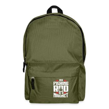 Magnet fishing - Backpack - olive green - Front