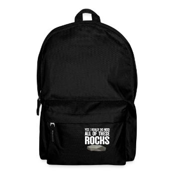 Rock Collector Geology Geologist - Rucksack - Schwarz - Vorne