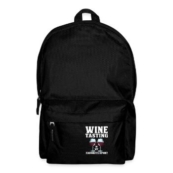 Wine Tasting Funny Wine Lover - Rucksack - Schwarz - Vorne