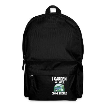 Gardening Horticulture Gardener - Rucksack - Schwarz - Vorne