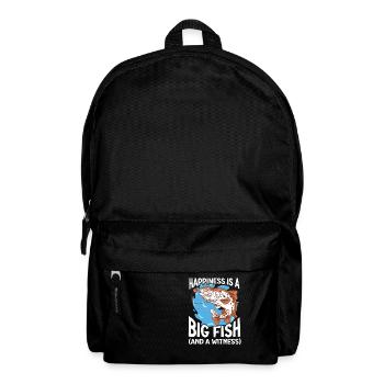 Fishing Design Fish Lover Fisherman - Rucksack - Schwarz - Vorne