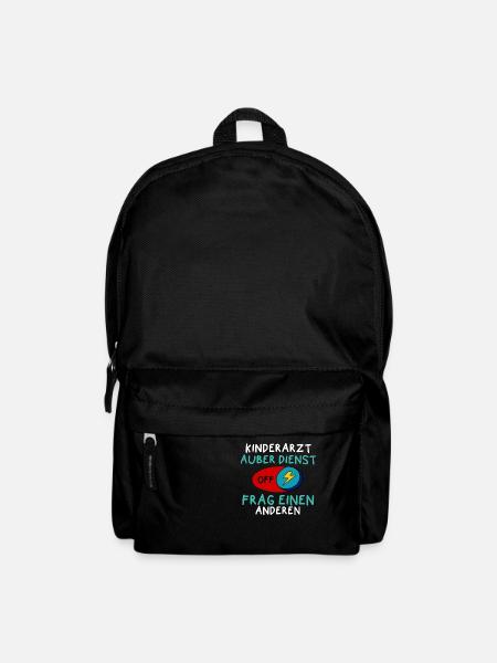 Kinderarzt Außer Dienst Krankenhaus Medizin Arzt - Rucksack - Schwarz