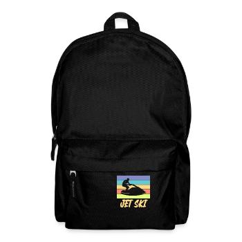 jet ski - Backpack - black - Front
