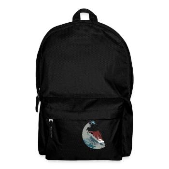 Surfer - Rucksack - Schwarz - Vorne