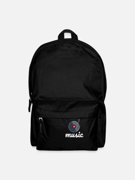 Vinyl - Rucksack - Schwarz
