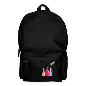 Nail Technician Love Artist Manicurist Gift - Backpack - black - Front