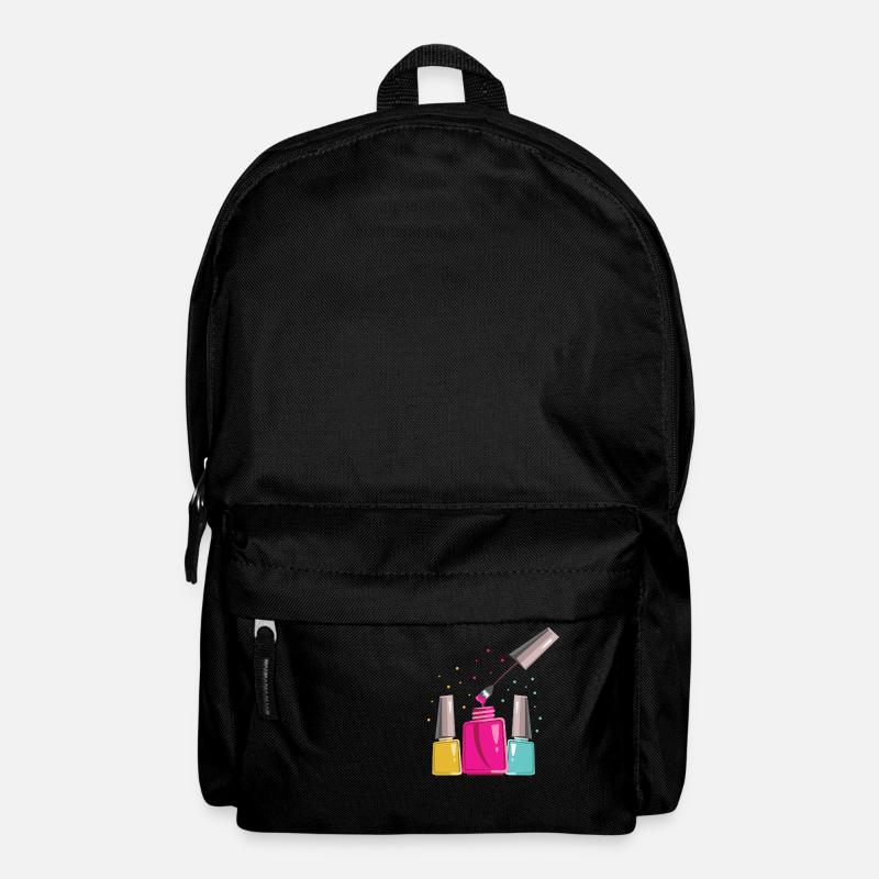 Ongle technicien amour artiste manucure cadeau - Sac à dos - noir