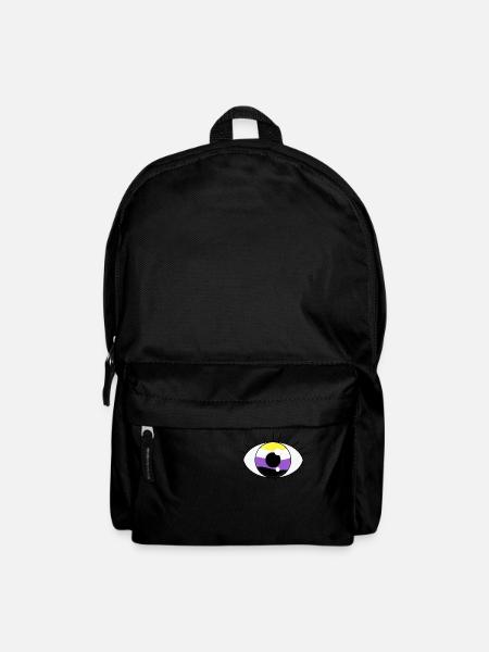 Eye non binary - Sac à dos - noir