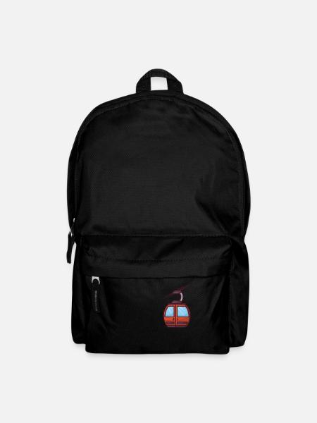 Téléphérique télécabine - Sac à dos - noir