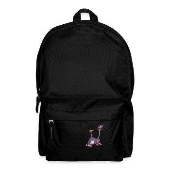 Stationary Exercise Bike - Backpack - black - Front